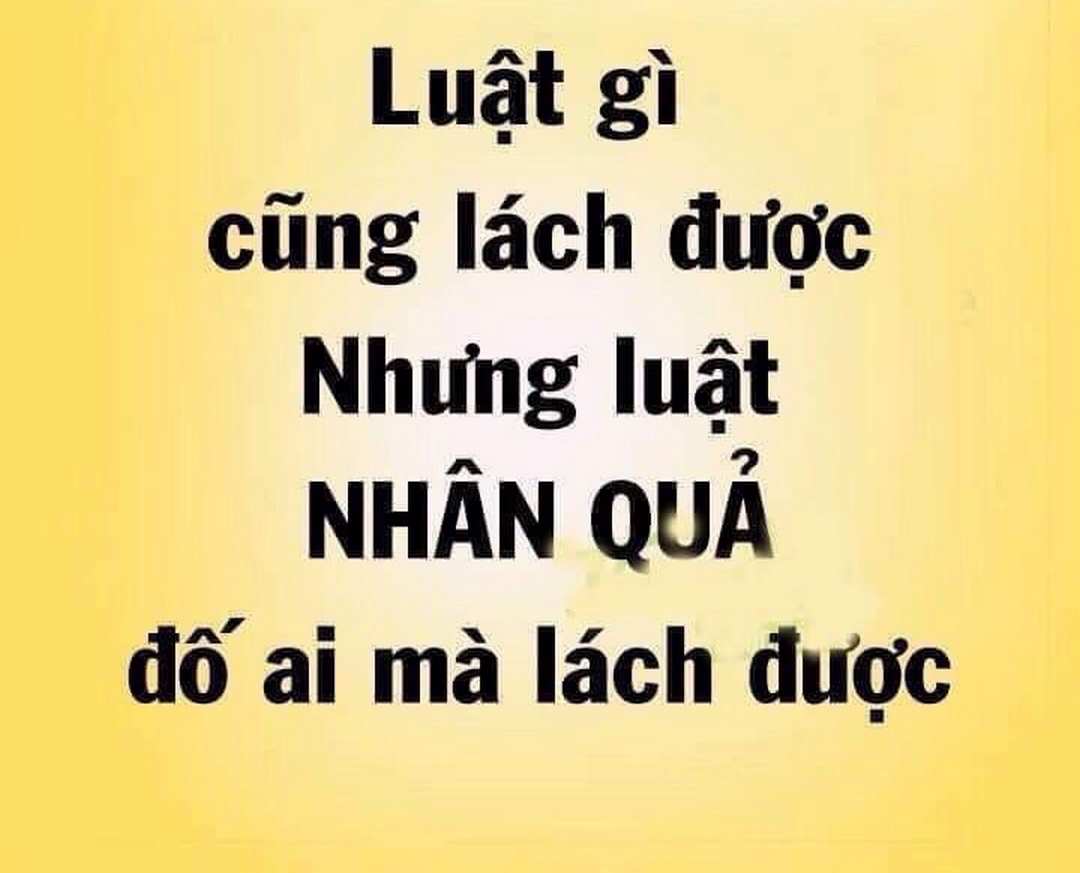 Đố ai lách được luật nhân quả