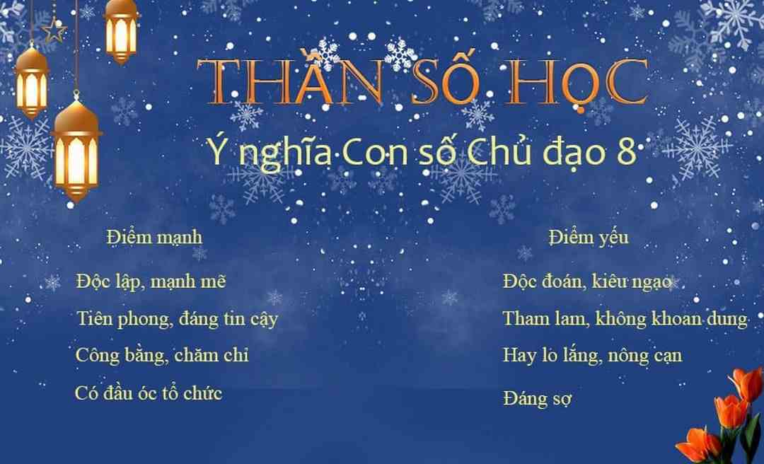 Điểm mạnh của những người mang số 8 